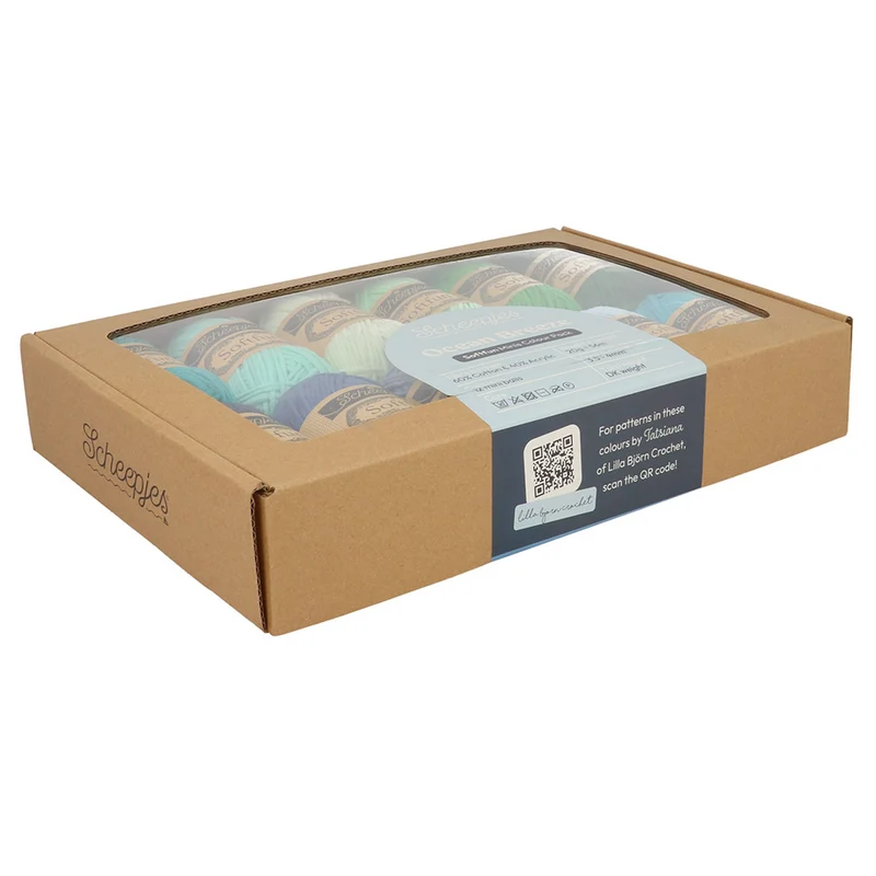 Scheepjes Softfun Colour Pack 12 x 20 g Ocean Breeze