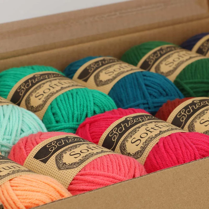 Scheepjes Softfun Colour Pack 12 x 20 g Floral Fantasy