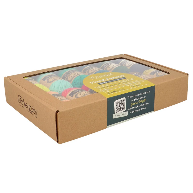 Scheepjes Softfun Colour Pack 12 x 20 g Floral Fantasy