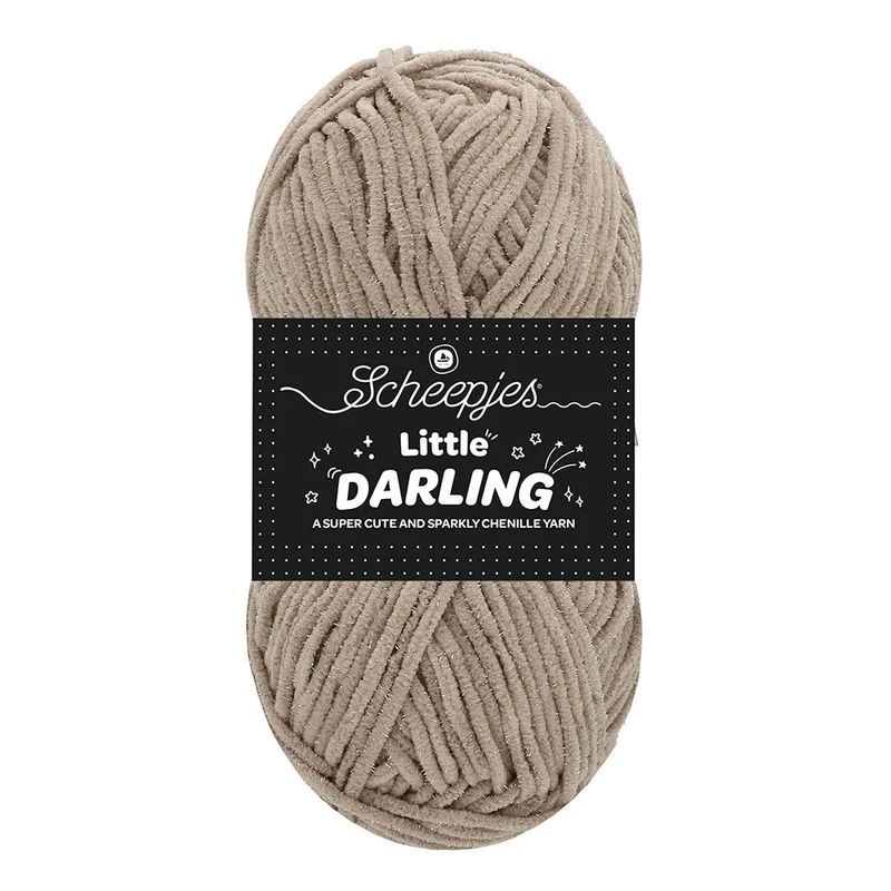 Scheepjes Little Darling Sparkle 409S Koala Sparkle