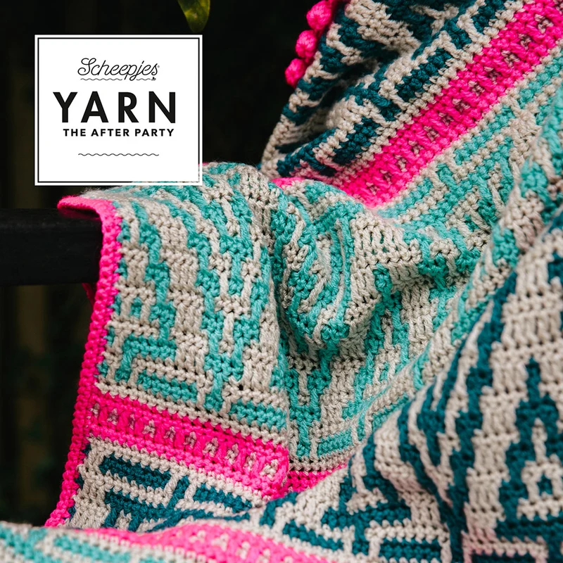 YARN The After Party Nr. 154 Folk Trees Blanket NL
