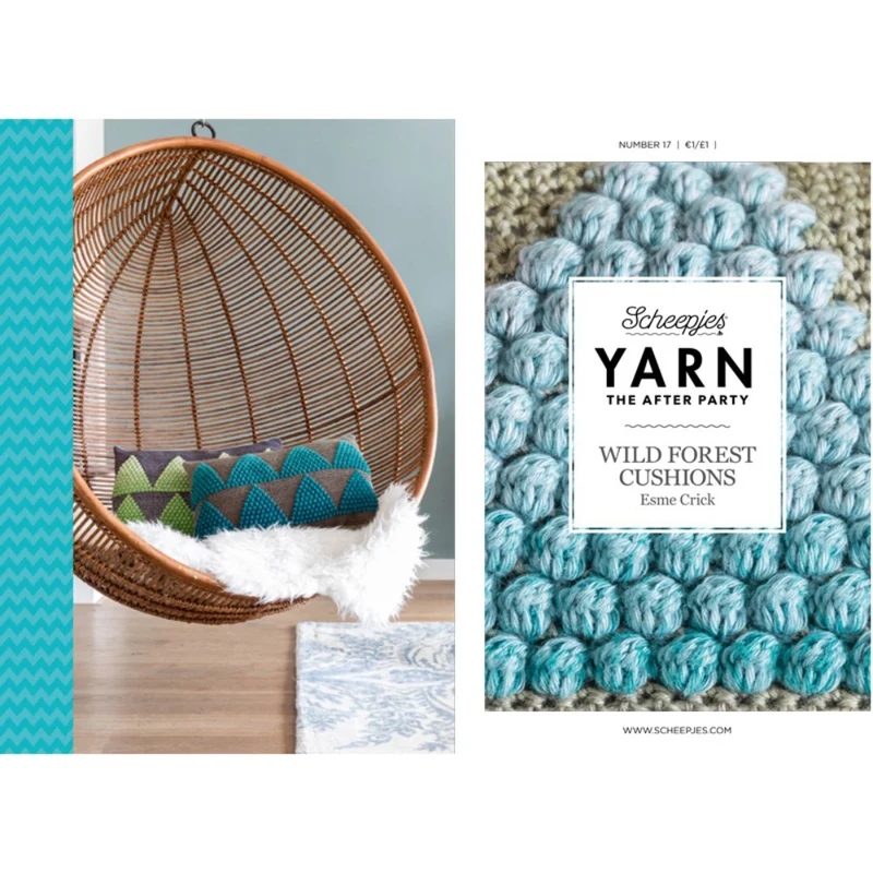 YARN The After Party Nr. 17 Wild Forest Kissen NL
