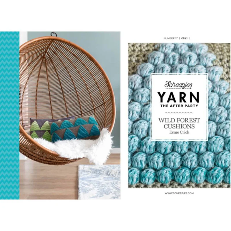 YARN The After Party Nr. 17 Wild Forest Kissen DE