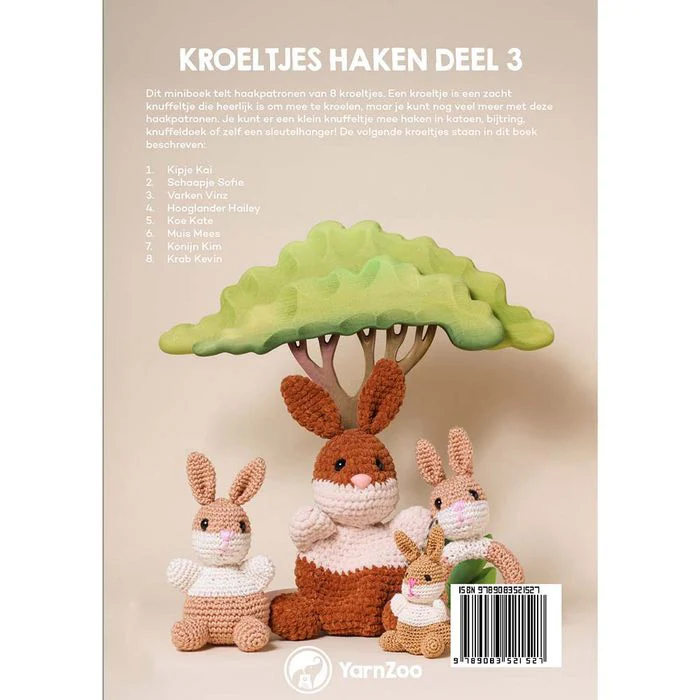 Mini-Häkelbuch „Kroeltjes häkeln“, Teil 3 – YarnZoo