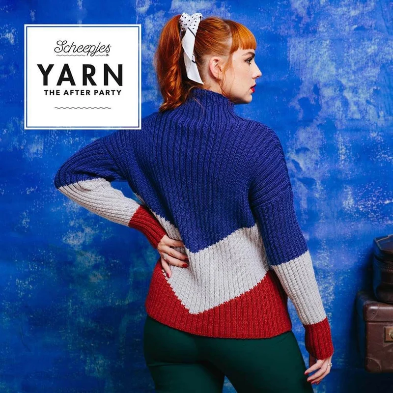 YARN The After Party Nr. 130 Chevron-Pullover NL
