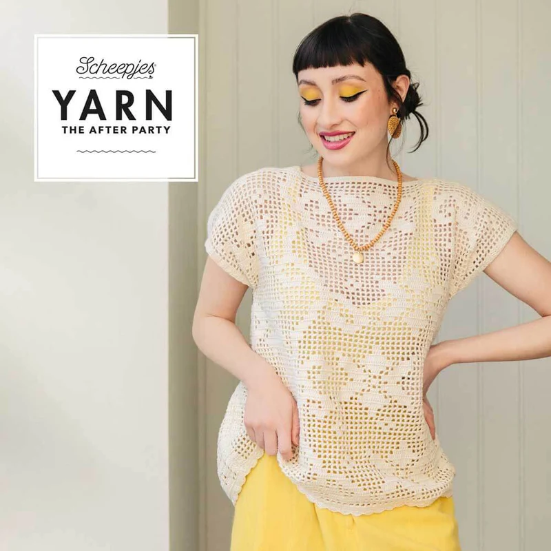YARN The After Party Nr. 149 „Gentle Breeze“ Filet-Top NL