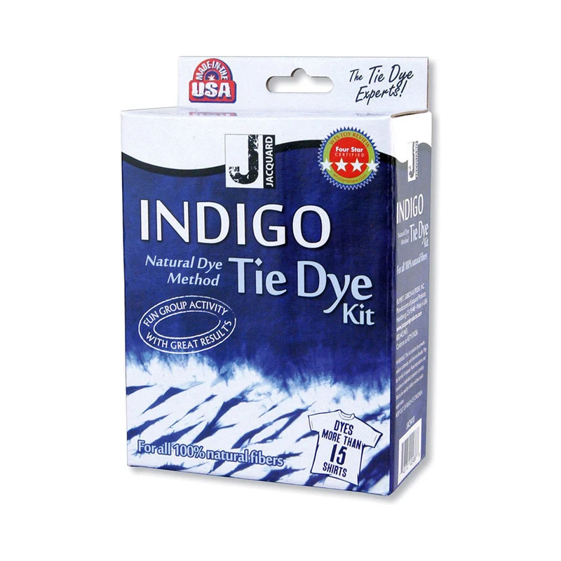 Jacquard Wolverfset Tie-Dye-Indigo-Set