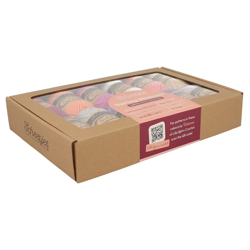 Scheepjes Softfun Colour Pack 12 x 20 g Spring Blossom