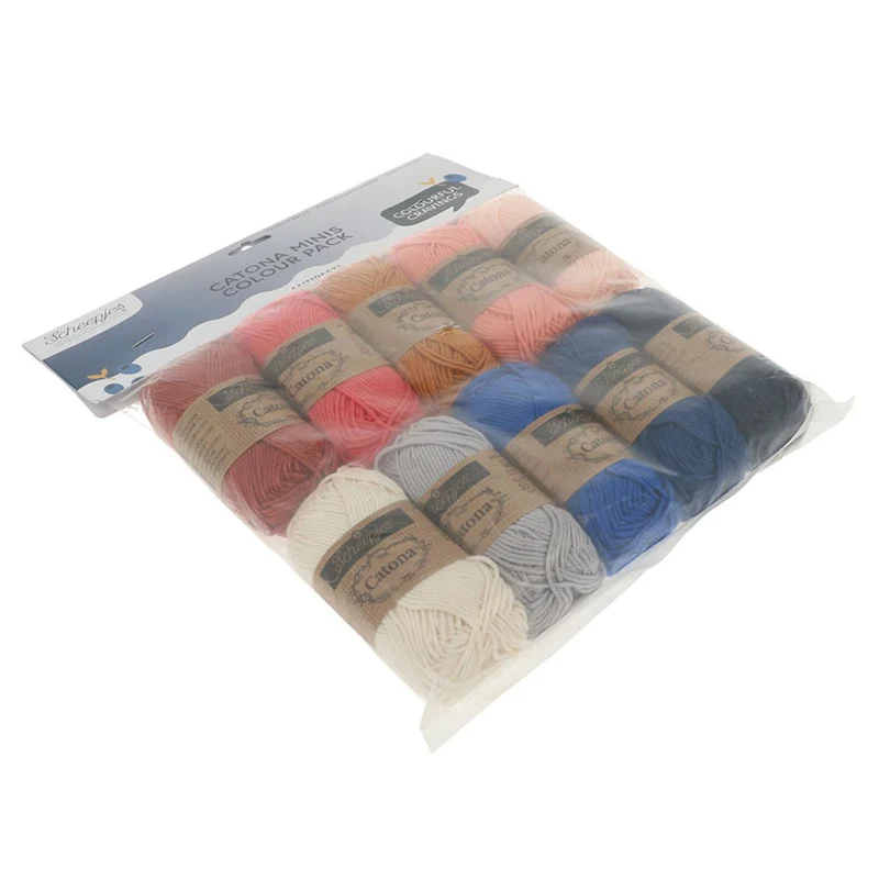 Scheepjes Catona Colour Pack Antipasti 10 × 25 g