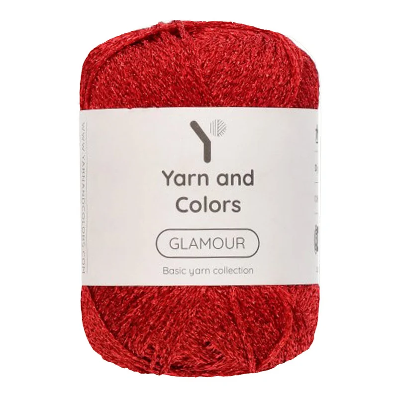 Yarn and Colors Glamour 030 Rotwein