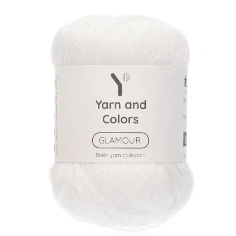 Yarn and Colors Glamour 001 Weiß