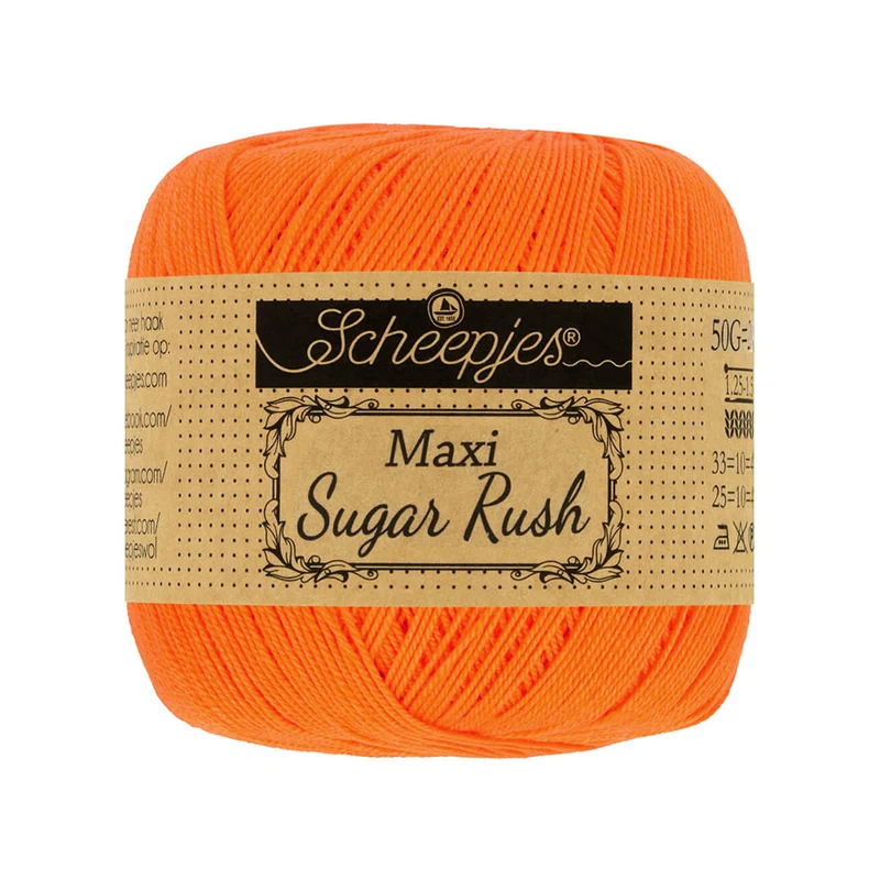 Scheepjes Maxi Sugar Rush 281 Tangerine