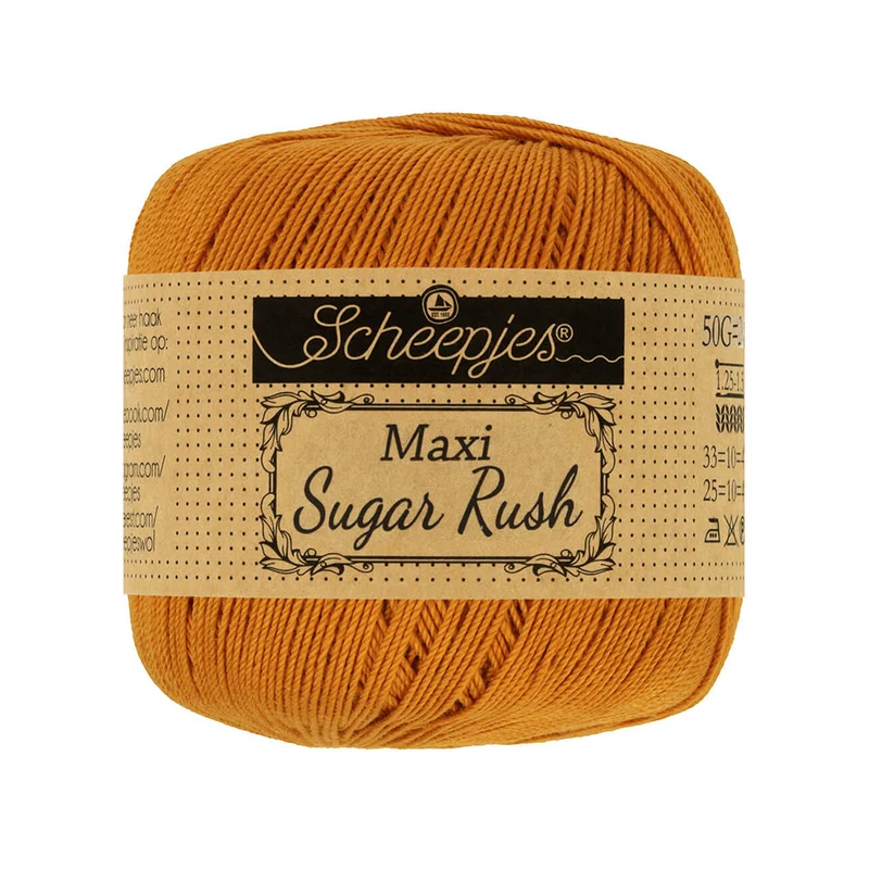 Scheepjes Maxi Sugar Rush 383 Ginger Gold