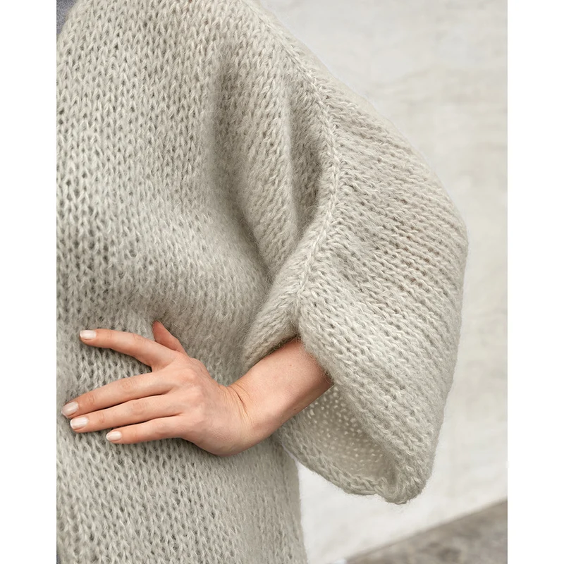Lana Grossa Mohair Di Gio 023 Silbergrau