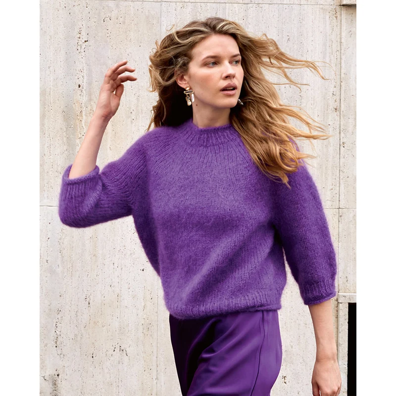 Lana Grossa Mohair Di Gio 023 Silbergrau