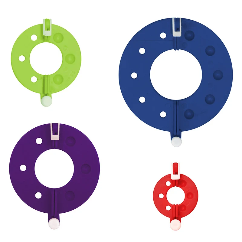KnitPro Split Pompon Maker – Set mit 4 Größen