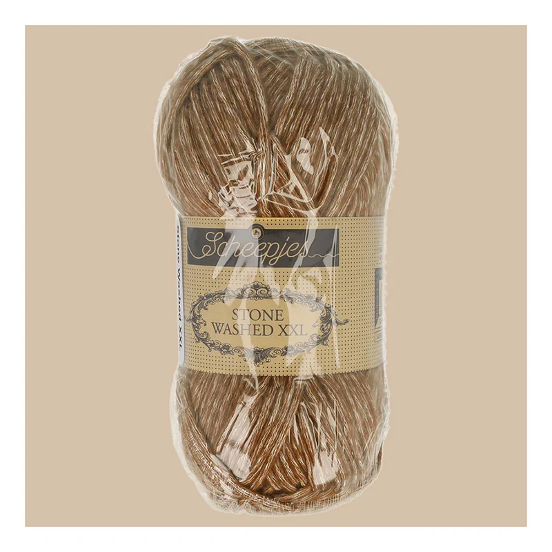 Scheepjes Stone Washed XXL 862 Brown Agate