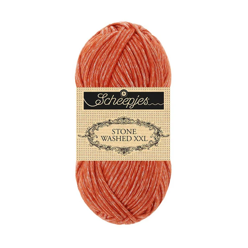 Scheepjes Stone Washed XXL 883 Realgar Red