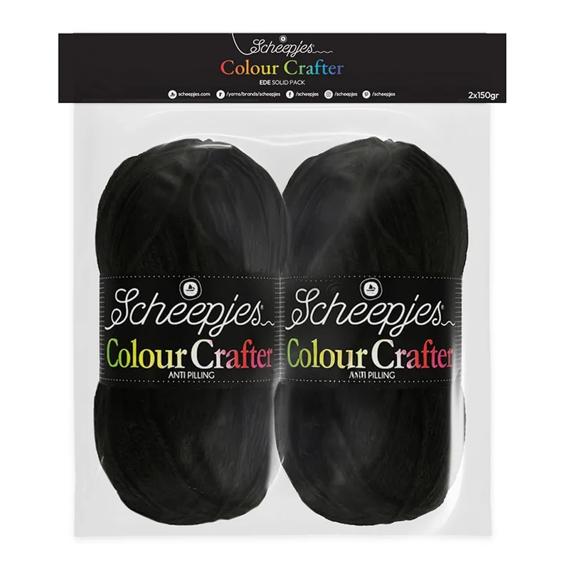 Scheepjes Colour Crafter Solid Pack 2 x 150 g Ede