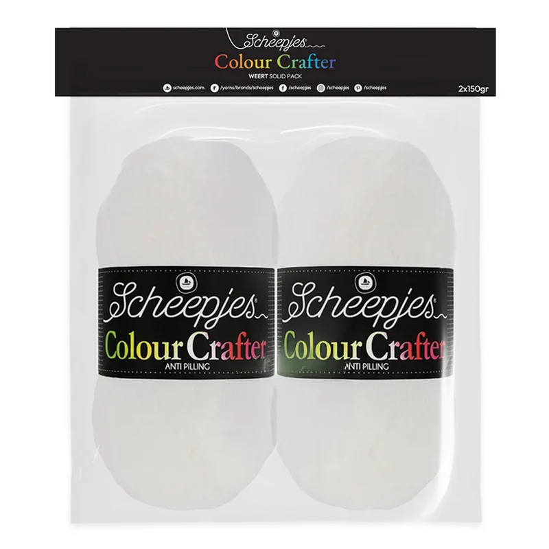 Scheepjes Colour Crafter Solid Pack 2 x 150 g Weert