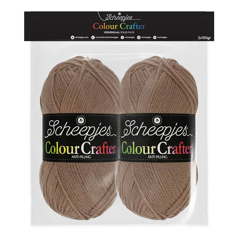 Scheepjes Colour Crafter Solid Pack 2 x 150 g Veenendaal