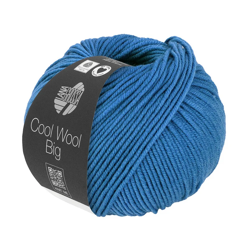 Lana Grossa Cool Wool Big 1023 Topasblau
