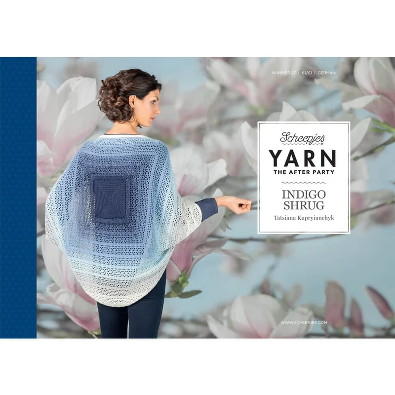 YARN The After Party Nr. 27 Indigo Shrug DE