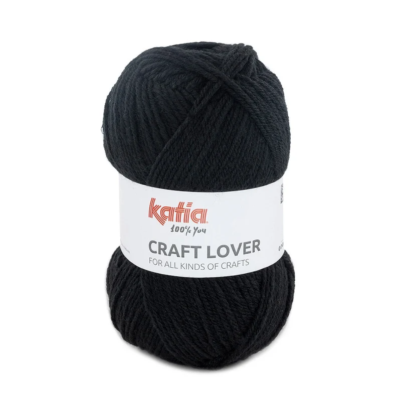 Katia Craft Lover 002 Schwarz
