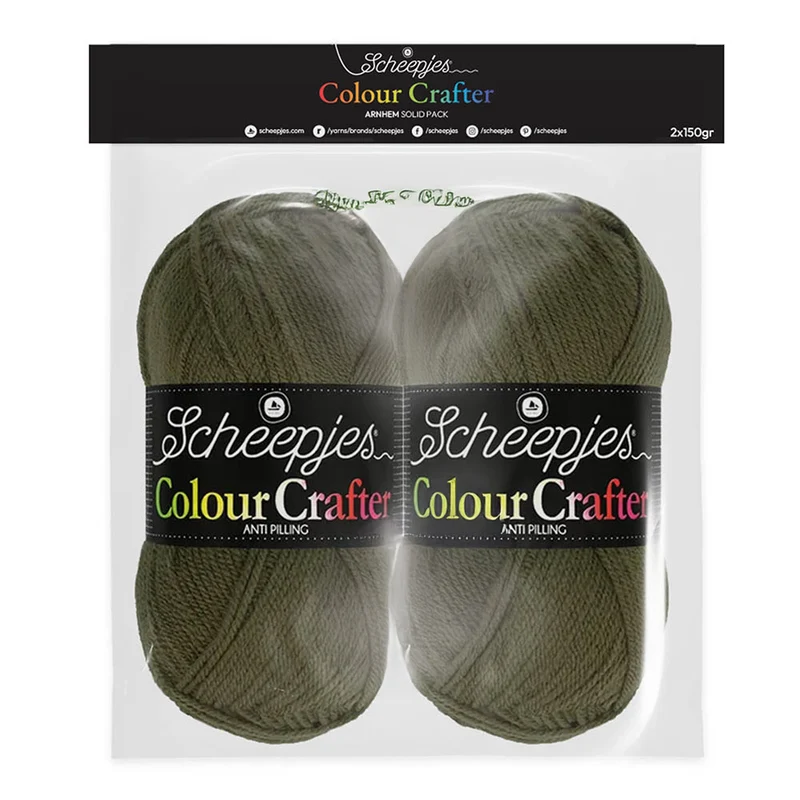 Scheepjes Colour Crafter Solid Pack 2 x 150 g Arnheim