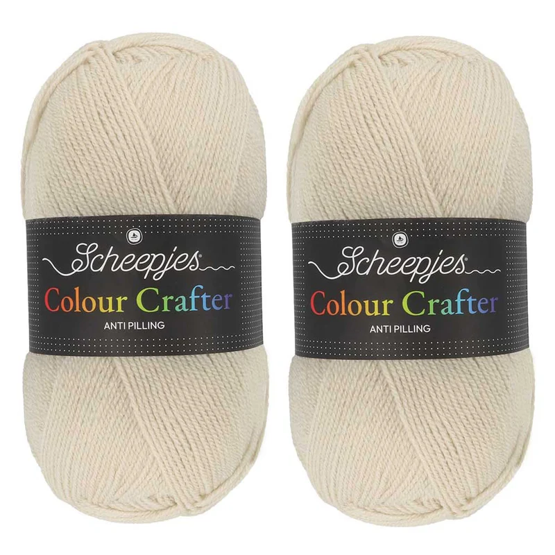 Scheepjes Colour Crafter Solid Pack 2 x 150 g Zandvoort