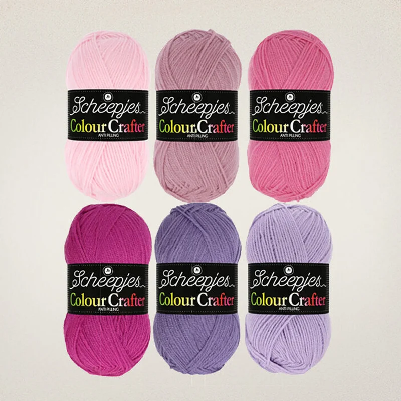 Scheepjes Colour Crafter Colour Pack 6 x 50 g Tulip Fields