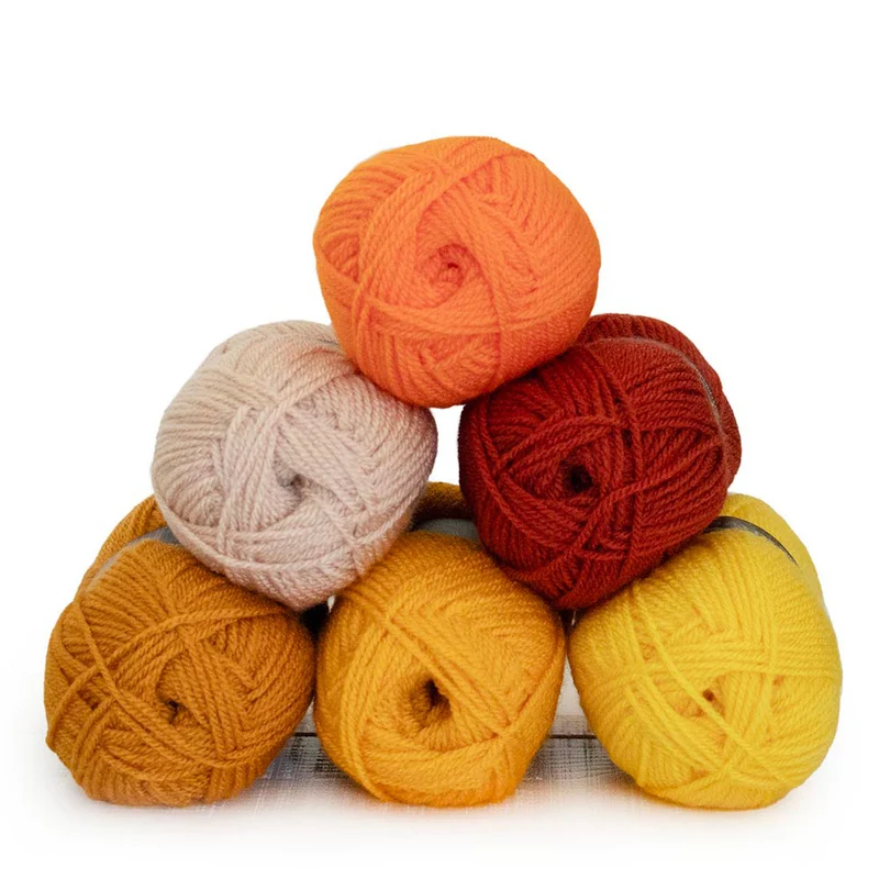 Scheepjes Colour Crafter Colour Pack 6 x 50 g Clogs