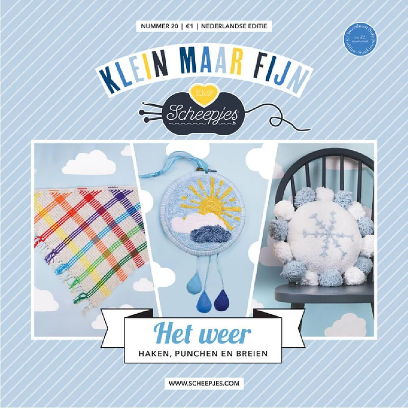 Scheepjes „Klein Maar Fijn“ Nr. 20 – Das Wetter in den Niederlanden