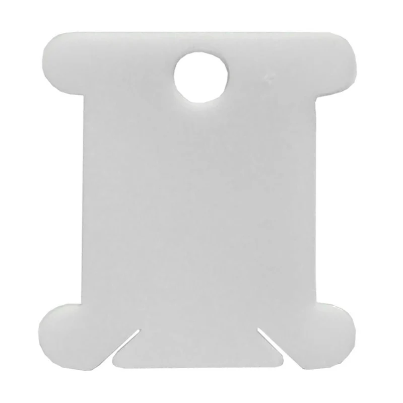 Restyle-Karten aus Kunststoff zum Umwickeln, 37 x 40 mm, Packung mit 100 Stück