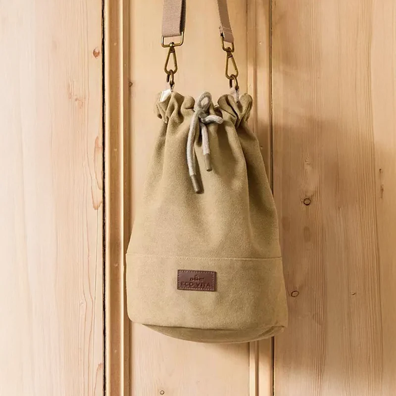 DMC Eco Vita Cross Bucket Umhängetasche 32 x 33 cm, beige