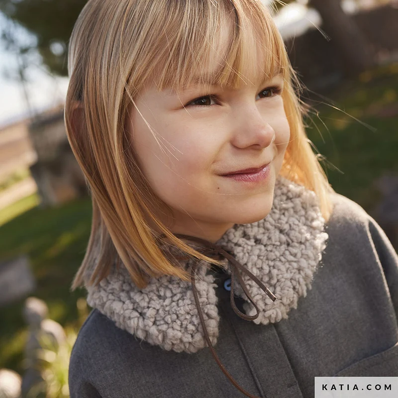 Katia Sherpa 110 Perlmuttartiges Hellgrau