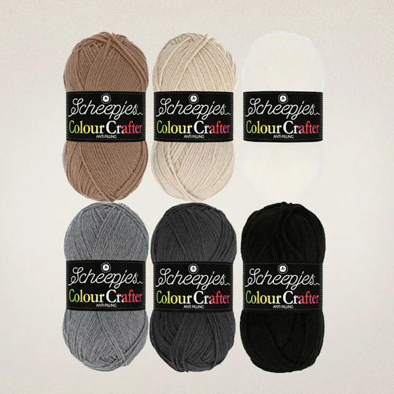 Scheepjes Colour Crafter Colour Pack 6 x 50 g Windmills