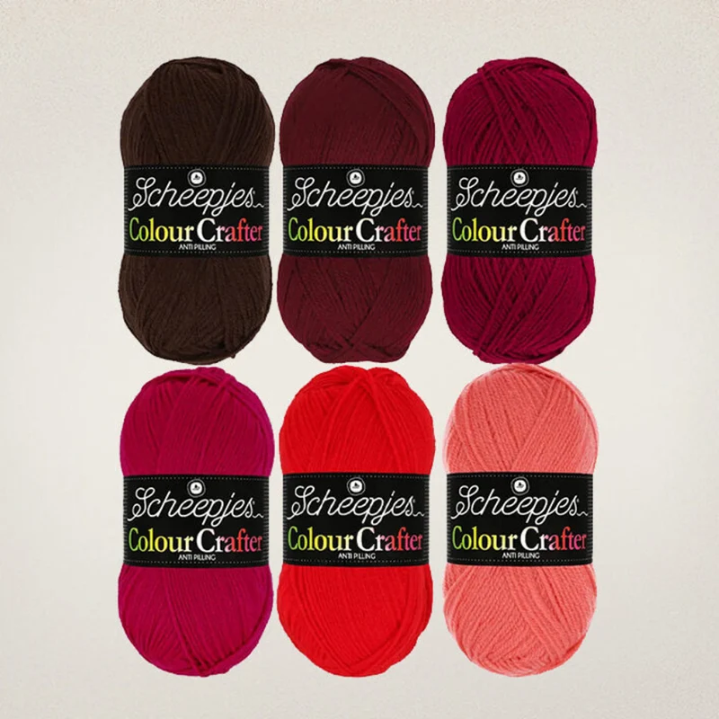 Scheepjes Colour Crafter Colour Pack 6 x 50 g Canal Houses