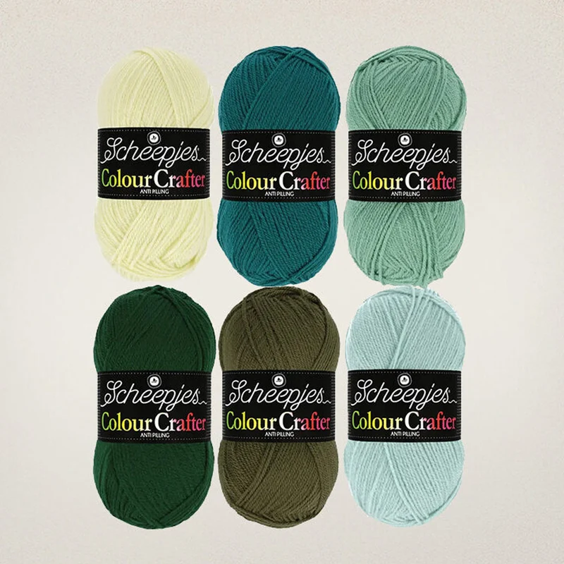 Scheepjes Colour Crafter Colour Pack 6 x 50 g „The Veluwe“