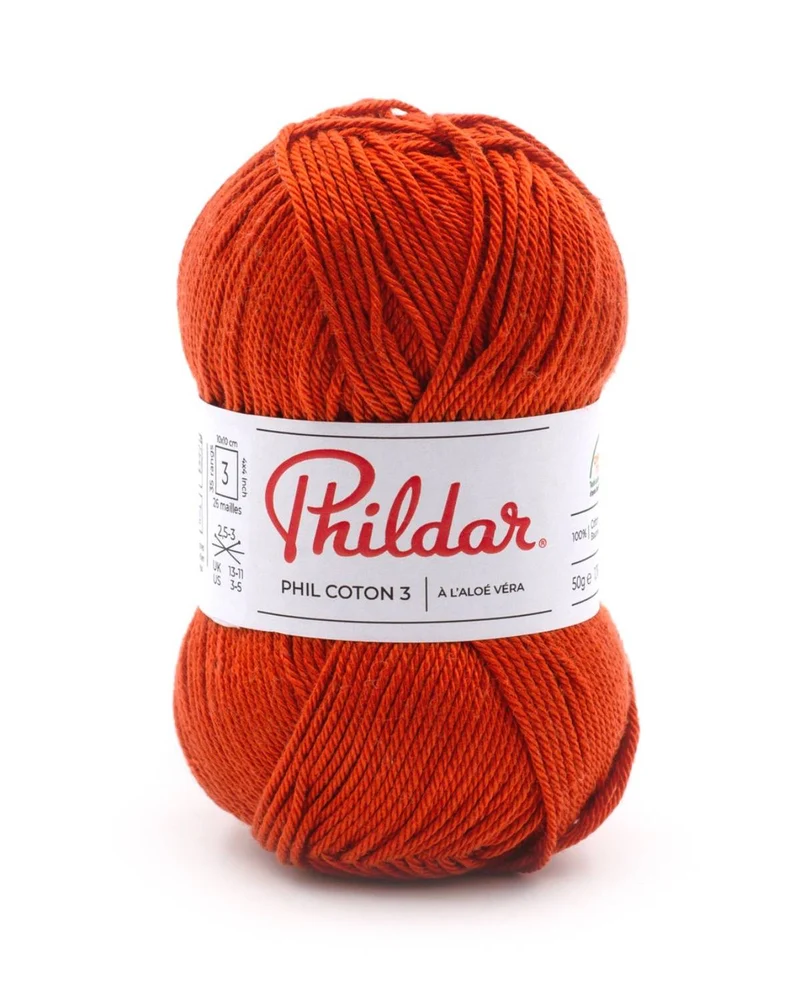 Phildar Phil Coton 3 2396 Karotte
