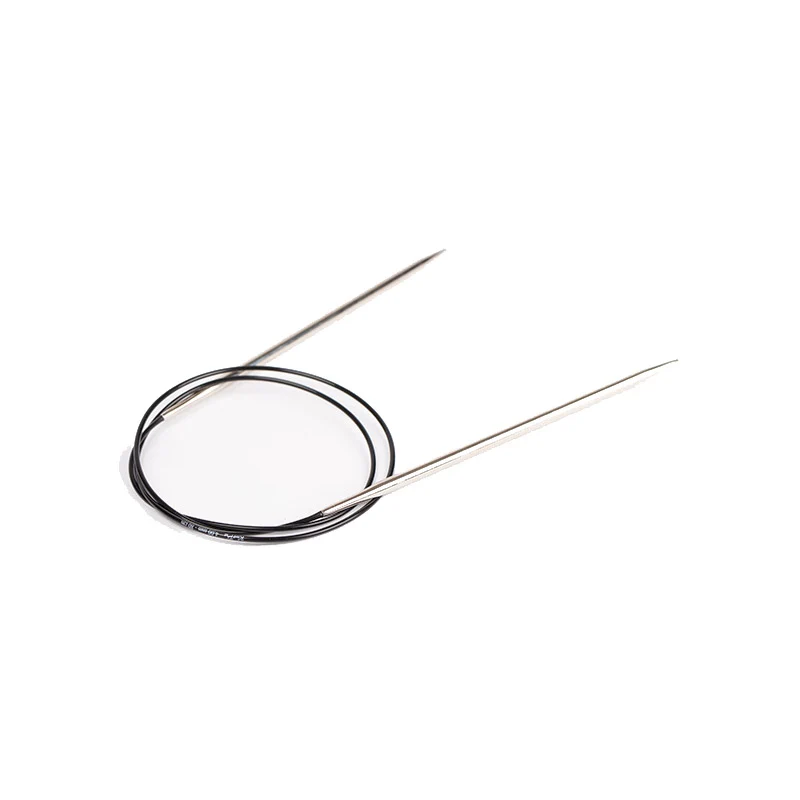 DROPS Pro Spark Rundstricknadeln aus Messing, 60 cm, 4,5 mm