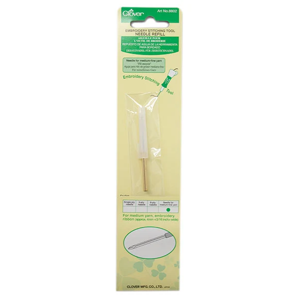 Clover Punch Nadel-Nachfüllpackung, mittel-fein