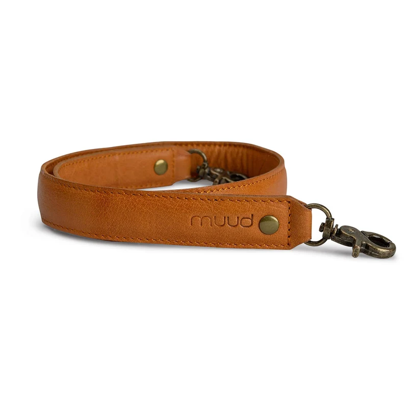 MUUD Hudson XL Whisky – Handgefertigter Lederriemen 2 × 70 cm