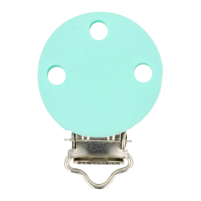 Opry Silikon-Schnullerhalter Mint-Grün 29,5 x 42,7 mm