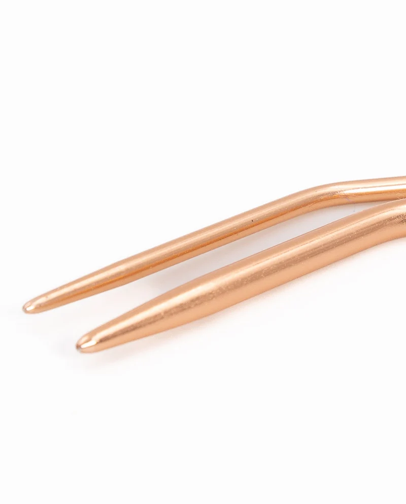 PPY Kabelnadeln in Roségold, 2er-Set: 2,5 und 4 mm