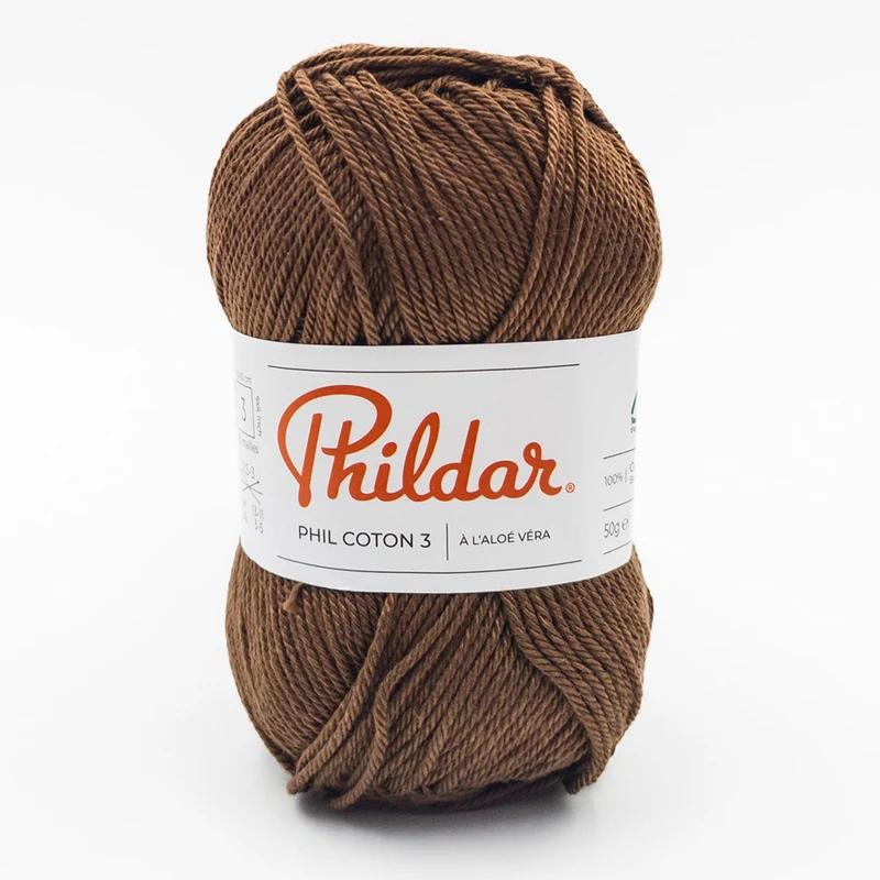 Phildar Phil Coton 3 2387 Schokolade