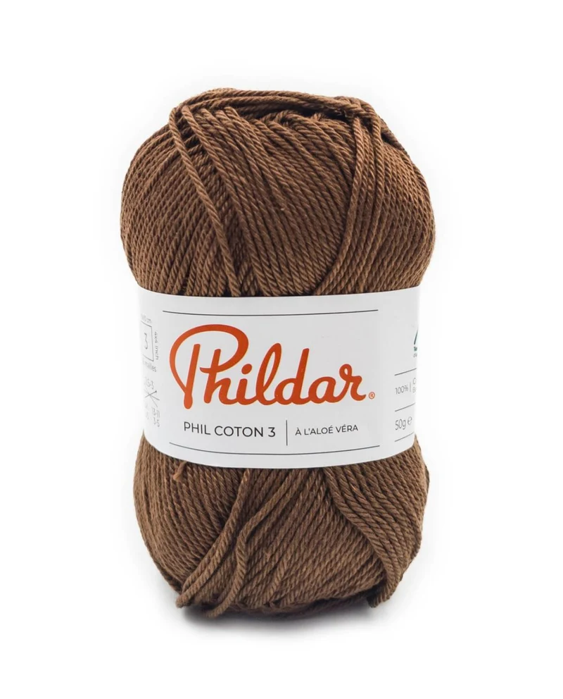 Phildar Phil Coton 3 2387 Schokolade