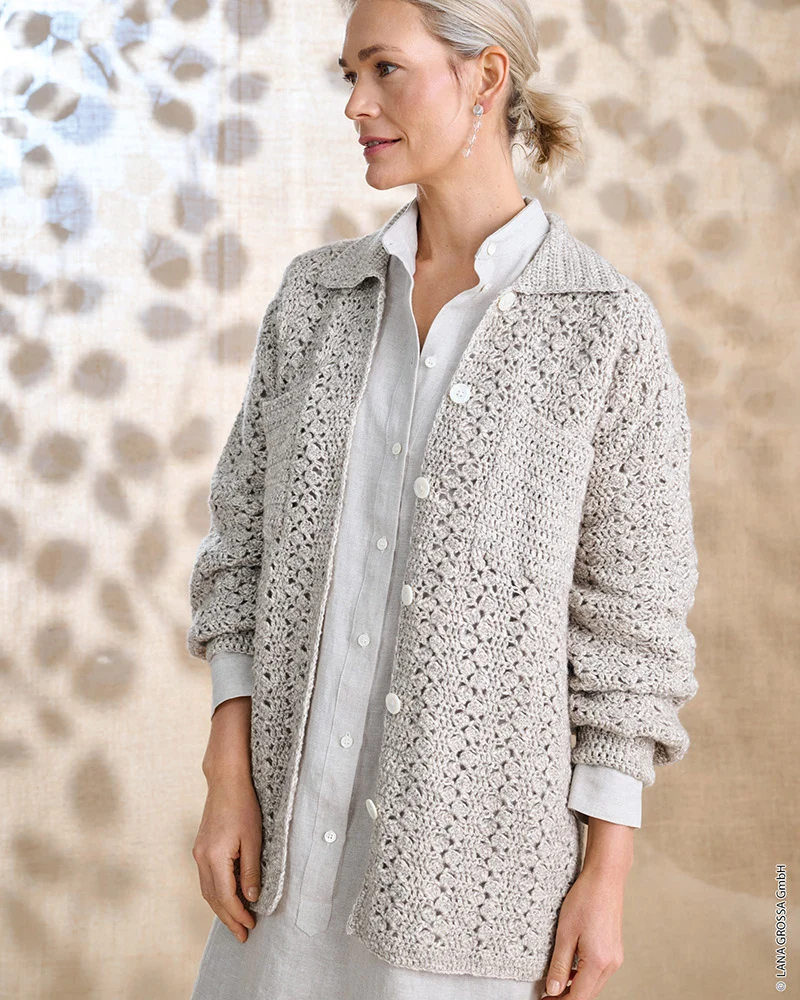 Lana Grossa Bottoni 019 Zitronengelb/Creme