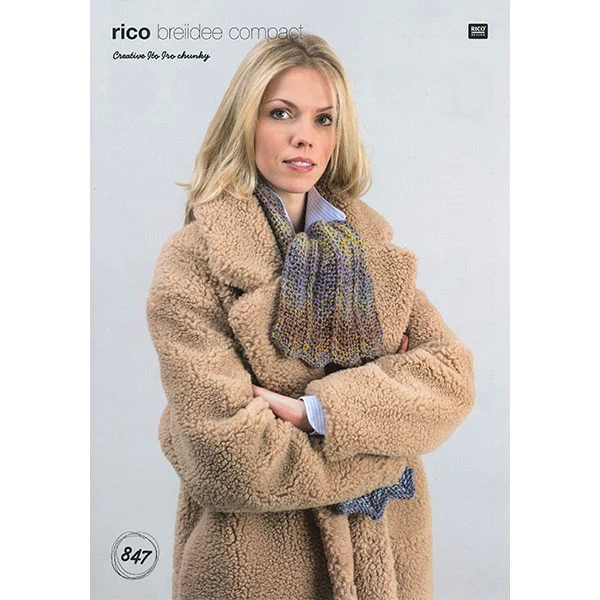 Rico Strickidee Compact Nr. 847 Creative Ito Iro Chunky-Schal