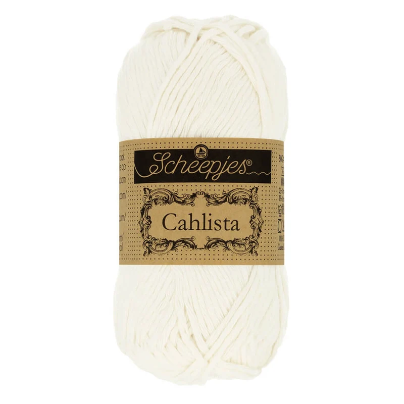 Scheepjes Cahlista 105 Bridal White